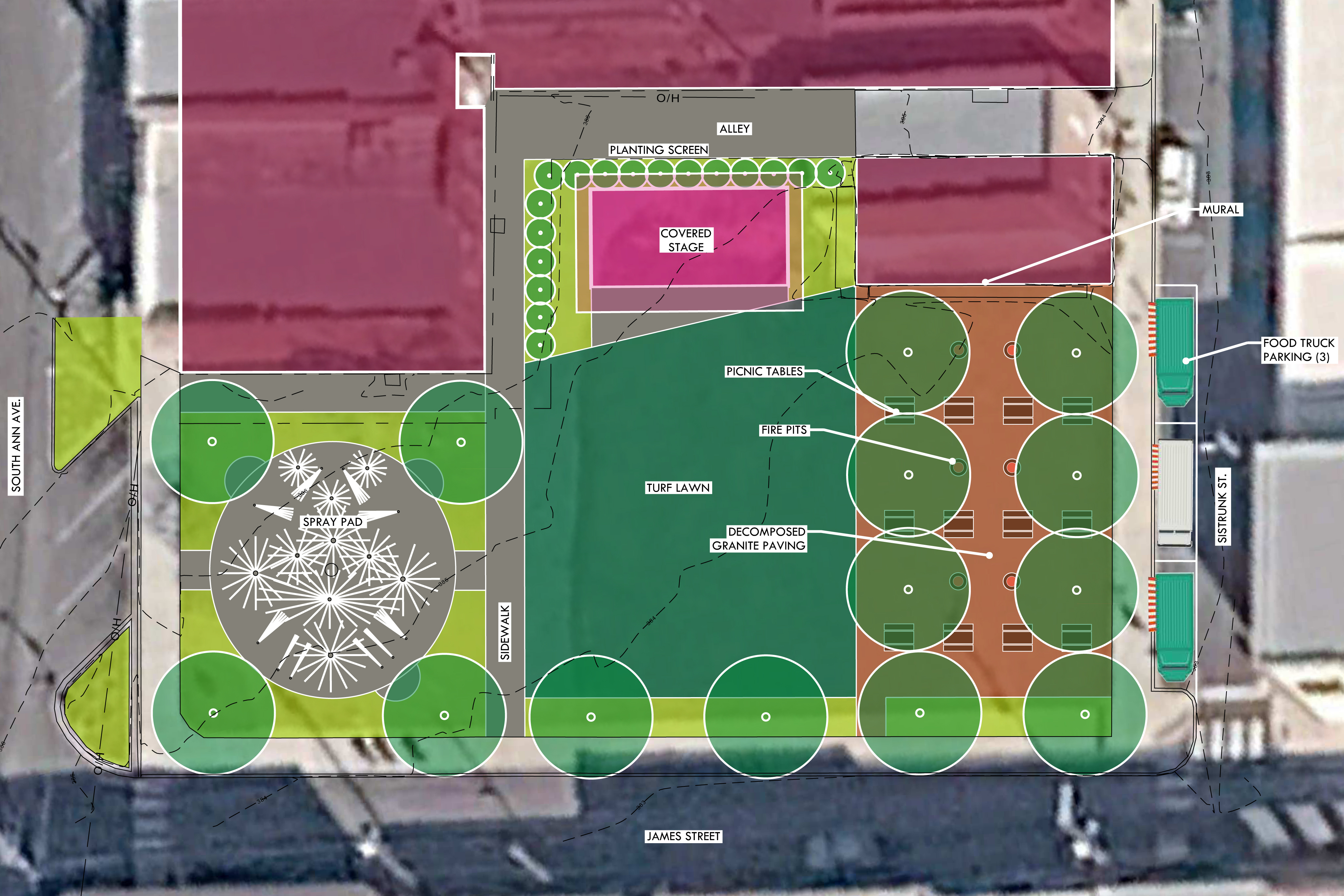 Downtown Green Space Plans Discussed